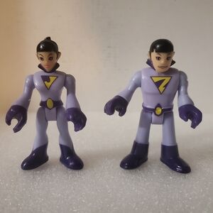 Fisher-Price Imaginext DC Super Friends Wonder Twins Jayna And Zan Action Figs